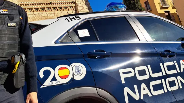 La Policía Nacional patrulla en Teruel con dispositivos eléctricos de inmovilización y cámaras...POLICÍA NACIONAL TERUEL..26/01/2024 [[[EP]]]