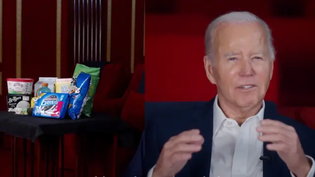 Fotograma del vídeo de Biden en X