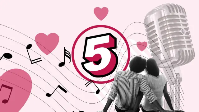 Cinco canciones de amor para un San Valentín perfecto.