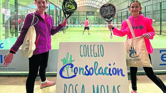 Torneo solidario del colegio Rosa Molas.