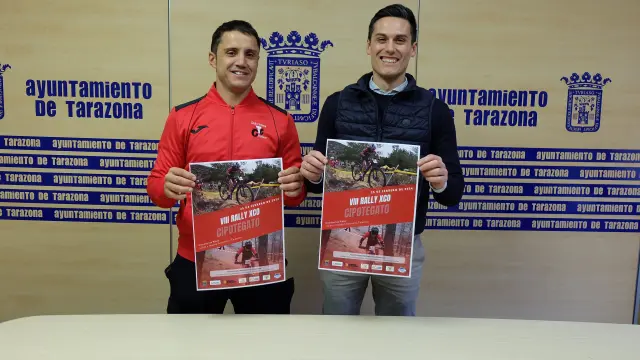 El concejal de Deportes, Pablo Escribano y el presidente del Club Ciclista Turiaso, David García, han presentado este jueves la prueba