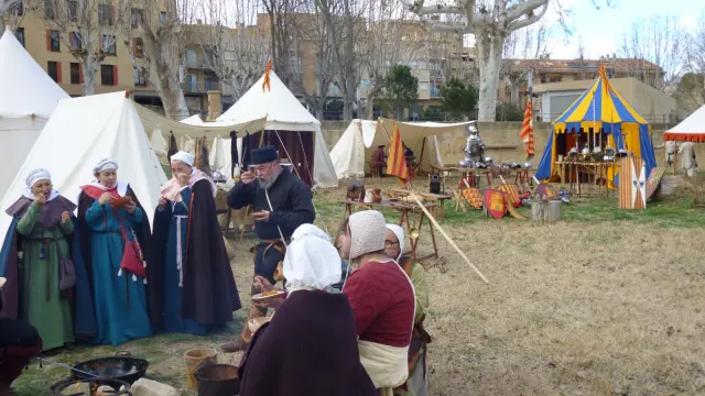 Recreación en Alcañiz de un episodio histórico medieval decisivo.