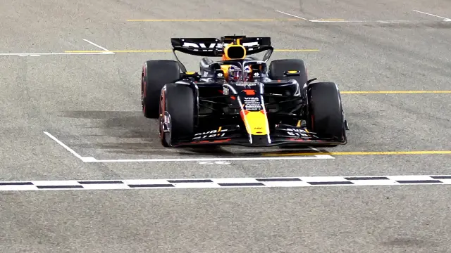Max Verstappen, en el circuito de Baréin.