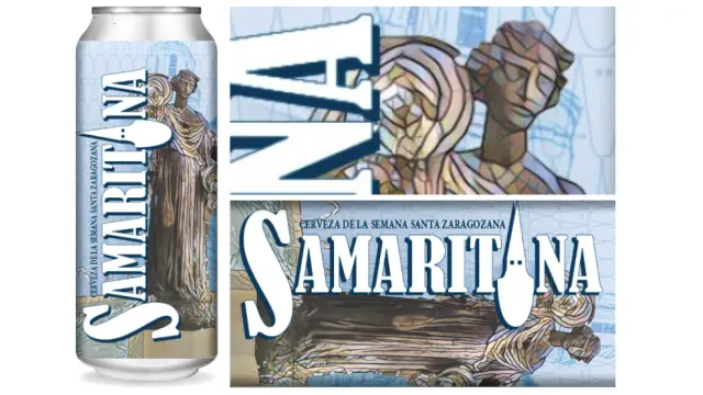 Cerveza Samaritana, dedicada a la Semana Santa de Zaragoza.