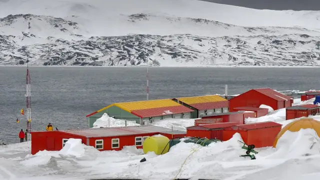 Vista de la base de Gabriel de Castilla, en la Antártida.