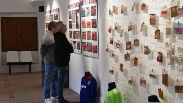 Exposición por el centenario del fútbol en Tarazona