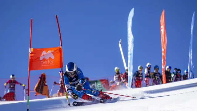 Cerler, escenario del regional absoluto de Grand Slalom.
