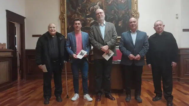 De izquierda a derecha, José Martínez, Carlos Méndez, Eduardo López, Miguel Iranzo y Alfonso Belenguer.