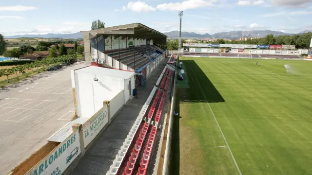 Fotos estadio de El Alcoraz.
