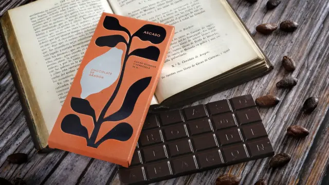 Tableta de 'Chocolate de Aragón' de Ascaso.