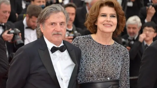 Daniel Auteuil y Fanny Ardant, en el estreno de 'La belle épóque'.