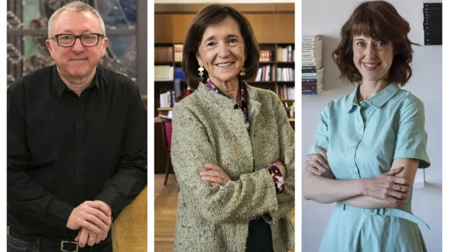 Francisco Goyanes, Ana Santos e Irene Vallejo, por vez primera tres aragoneses han sido jurados del Premio Princesa de Asturias de las Letras.