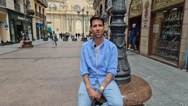 En vídeo: Pablo de la Torre invita a los zaragozanos a ver su nueva colección