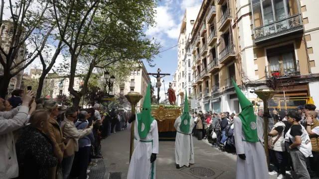 Semana Santa 2025 en Zaragoza: procesión de las Siete Palabras en Viernes Santo