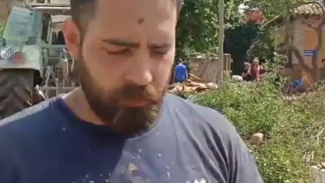 Un vecino de Azuara relata su experiencia tras las inundaciones que sufrió la localidad de Zaragoza a consecuencia del desbordamiento de tres ríos.