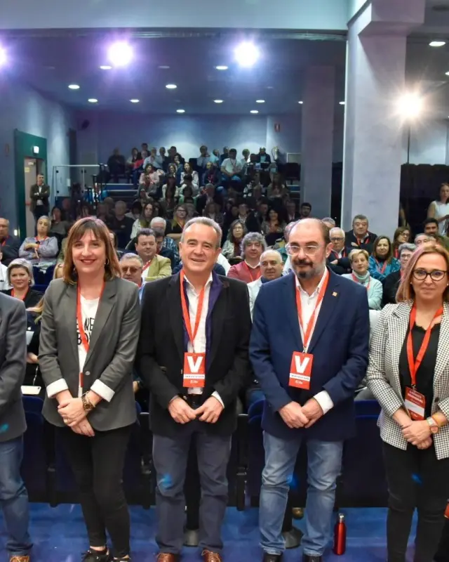 Candidatos del PSOE Aragón a las elecciones del 28-M.