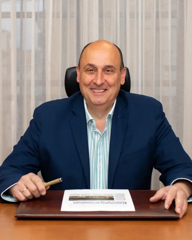Vicente Royo es alcalde de El Burgo de Ebro desde el año 2019.