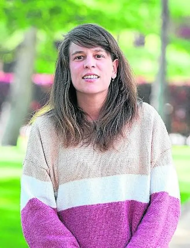 Sandra González Albalad (Podemos), aspirante a la alcaldía de Teruel
