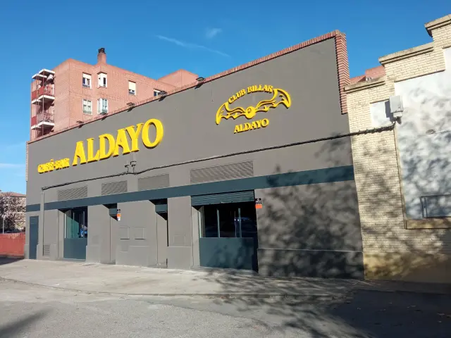 El nuevo local del Club Aldayo en la calle Almadieros del Roncal, en el barrio Arrabal.