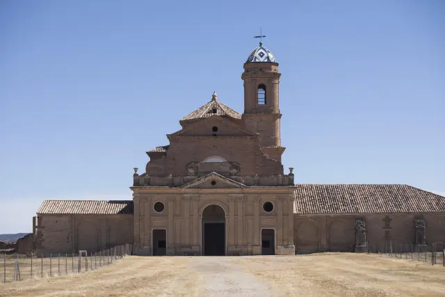 La Cartuja de Nuestra Señora de las Fuentes, en Sariñena, es uno de los pocos bienes del patrimonio cultural de Aragón que han salido de la Lista Roja