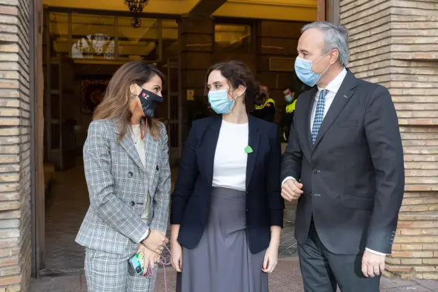 Visita de Díaz Ayuso a Zaragoza | Imágenes