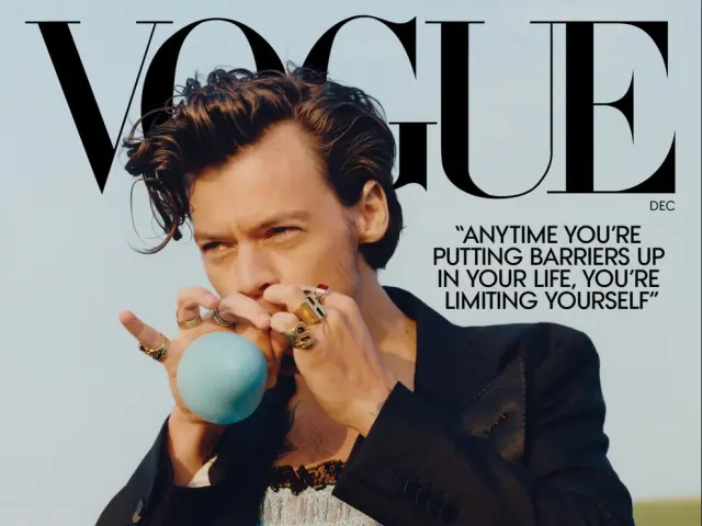 Portada de Vogue con Harry Styles