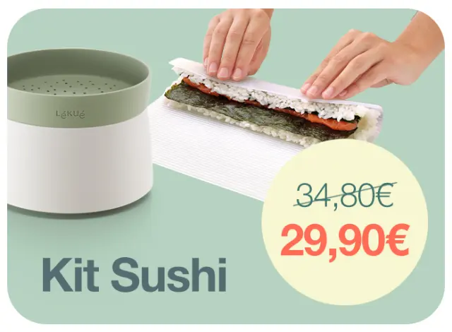 El kit para hacer sushi.
