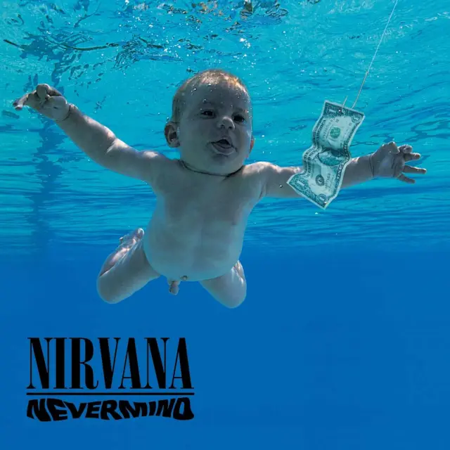 Portada de 'Nevermind', de Nirvana.