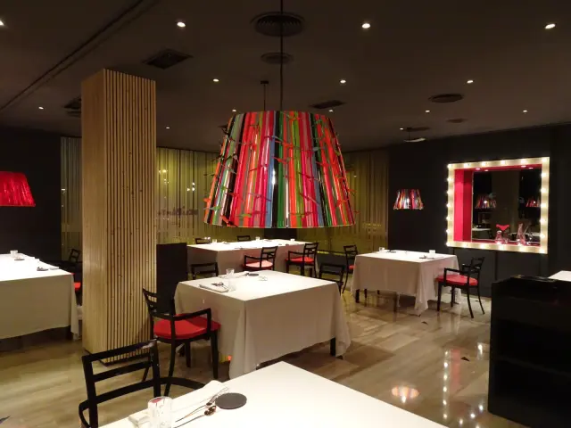 El interior del restaurante Deliranto