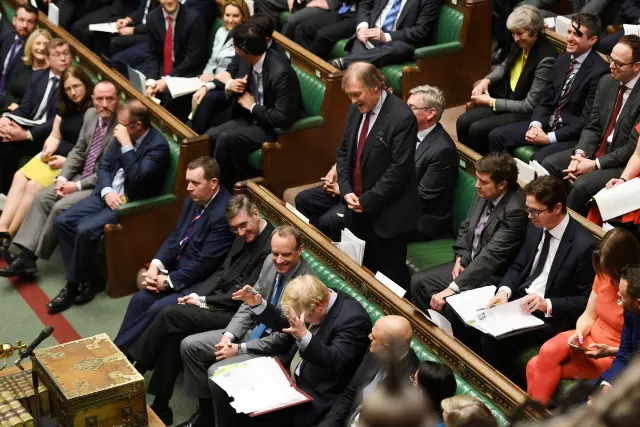 FILE PHOTO: PMQs session in the House of Commons in London