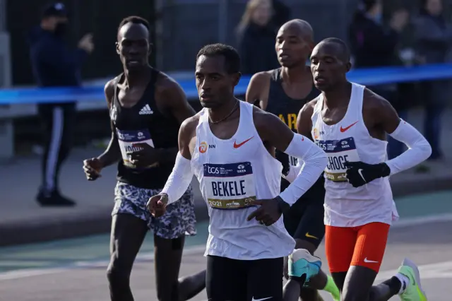 Kenenisa Bekele en el maratón de Nueva York del pasado mes de noviembre.