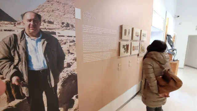 Exposición 'Pasión por Egipto' del Museo de Huesca, en homenaje a Joaquín Lizana.