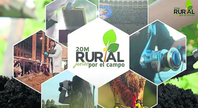Imagen con la que el movimiento social 20M convoca la movilización del sector agrario y el medio rural el próximo 20 de marzo en Madrid.