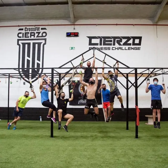 El equipo aragonés entrena en el centro Cierzo Fitness Club, en Cuarte de Huerva