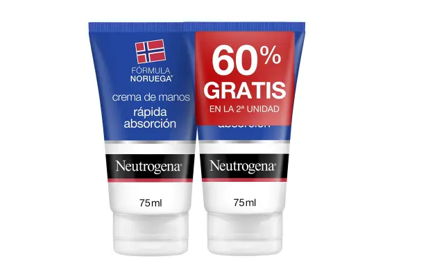 Ideal para llevar siempre a mano, esta crema de Neutrogena es de fácil absorción.