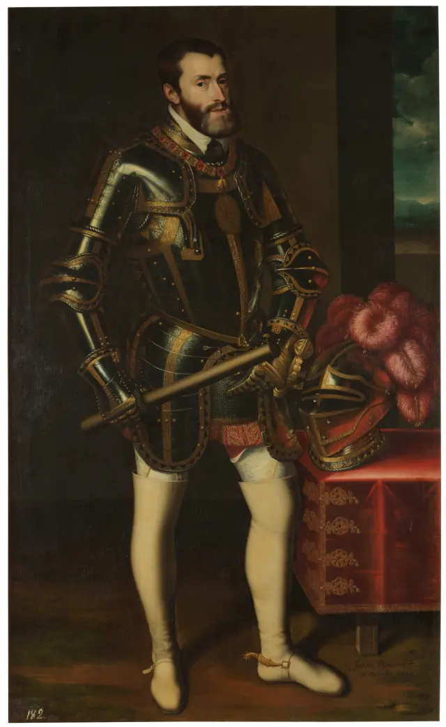 'El emperador Carlos V', de Juan Pantoja de la Cruz.