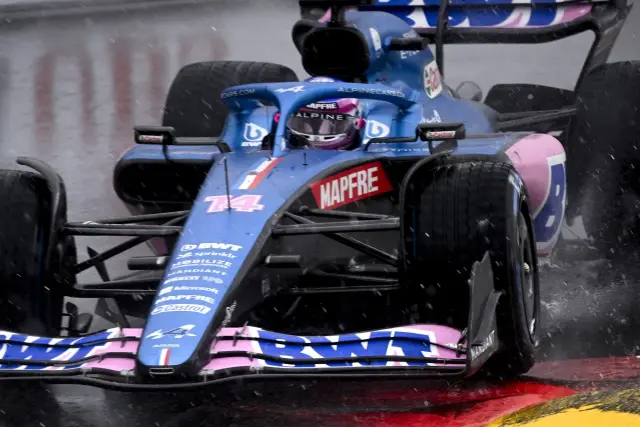 Alonso rodó muy bien en mojado y en seco en Mónaco, y aguantó la séptima posición, de la cual partía en la carrera.