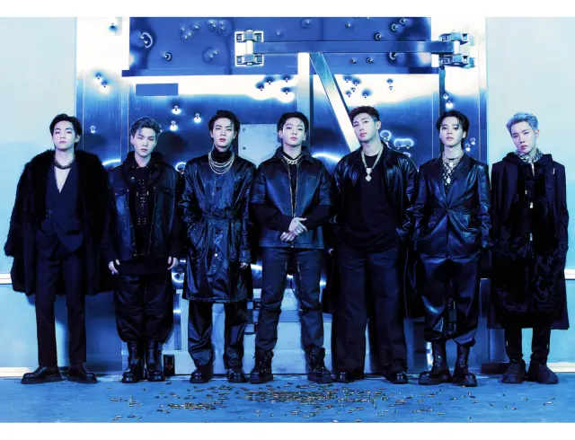 Los siete miembros del grupo BTS