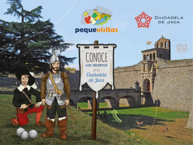 Dos personajes históricos acompañarán a los niños durante su estancia en el castillo.