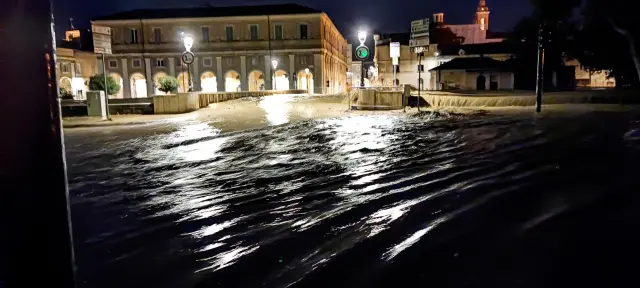 El agua ha inundado municipios enteros.