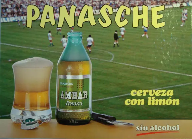 Cerveza sin alcohol y con limón, con la que Ambar también fue pionera.