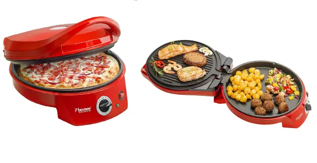 Este modelo multifunción cocina la pizza en 10 mnutos