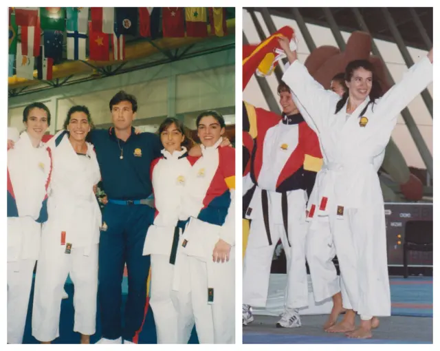 García Alcay, campeona del mundo con España en Malasia 1994 y en el Mundial de Tenerife 1997
