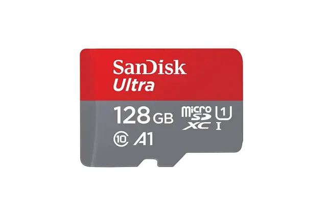 Tarjeta de memoria de SanDisk de 128 GB,