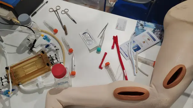 Prótesis vasculares en la Maker Faire Rome