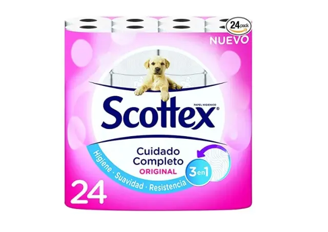 Pack de 24 rollos de Scottex
