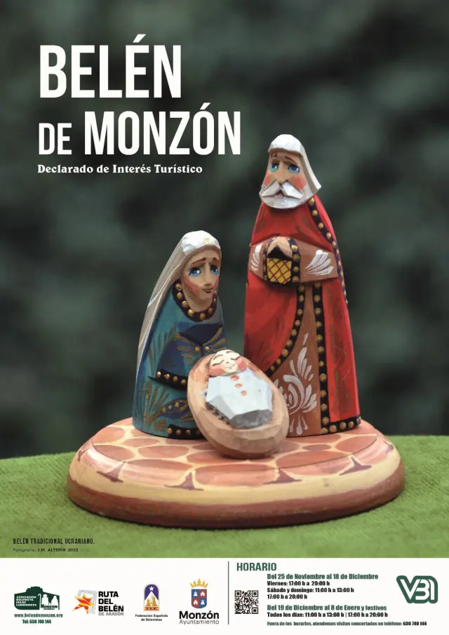 Cartel del Belén de Monzón