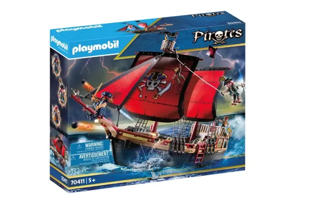 Barco pirata calavera de Playmobil