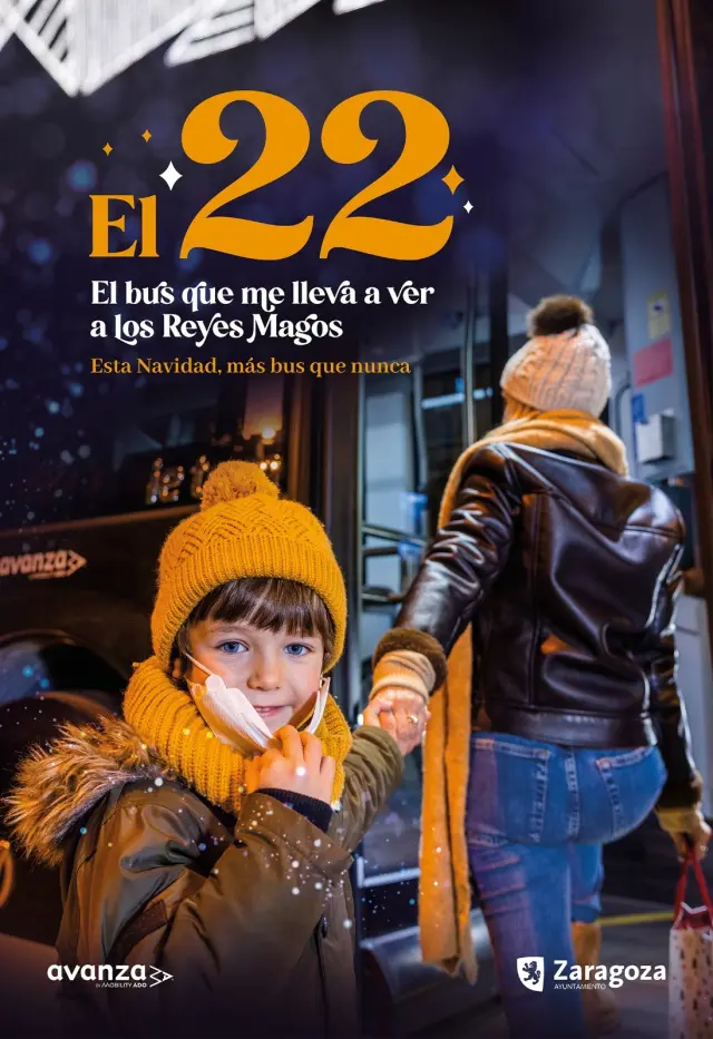Campaña ‘Esta Navidad, más bus que nunca’ del Ayuntamiento de Zaragoza