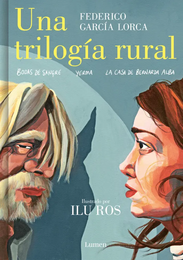 Portada de la 'Trilogía rural' de García Lorca, ilustrada por Ilu Ros.